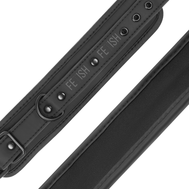 Conjunto Algemas Pulso, Coleira e Corrente Fetish Submissive