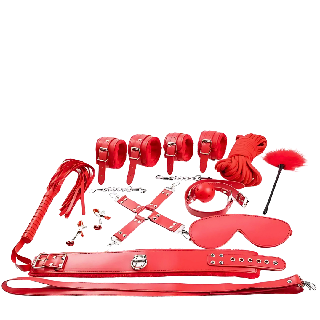 Conjunto BDSM 11 Peças IntoYou ll