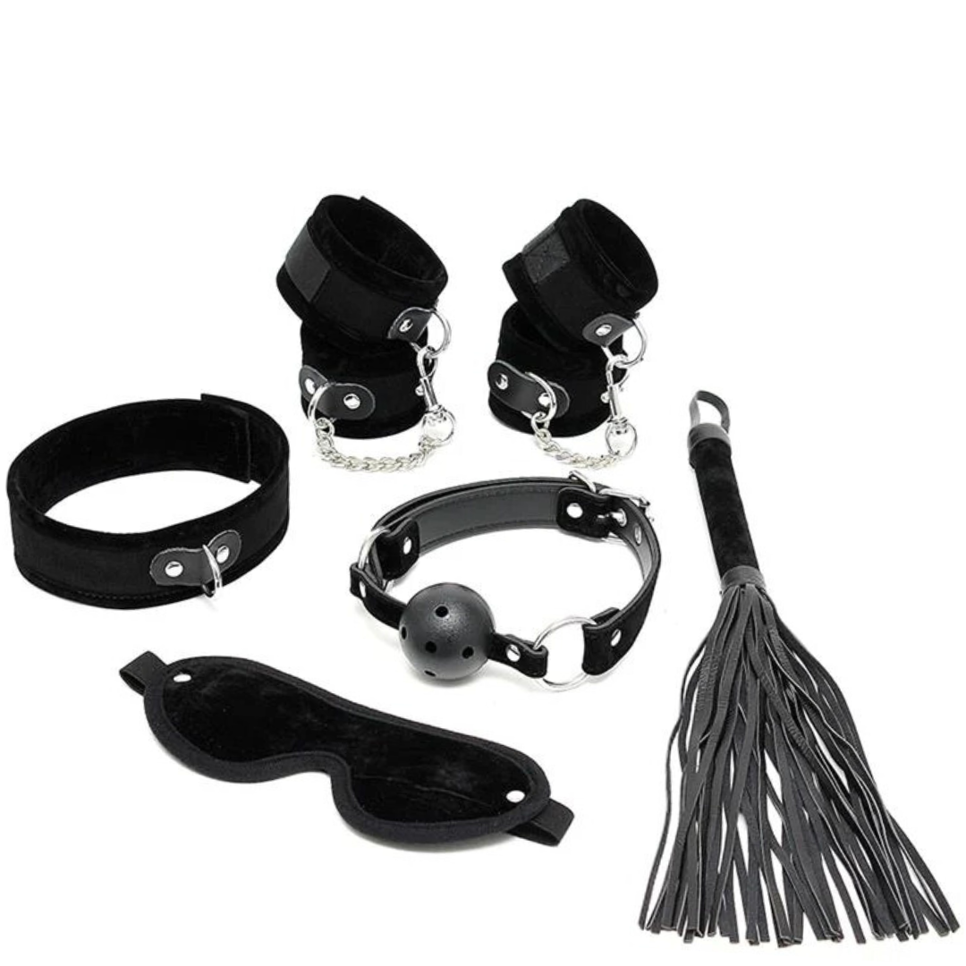 Conjunto BDSM 6 Peças BondagePlay