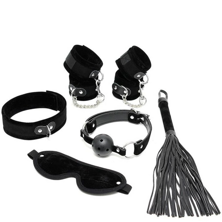 Conjunto BDSM 6 Peças BondagePlay
