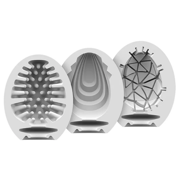 Conjunto Masturbadores Ovo Satisfyer Naughty/Savage/Crunchy