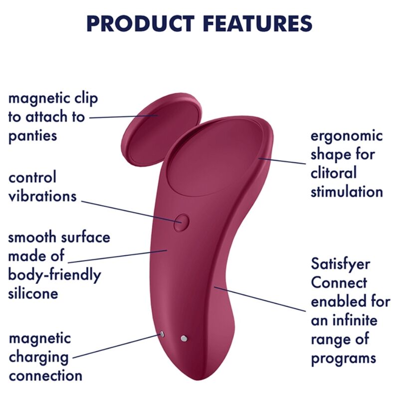Conjunto Vibradores Para Casal Usb Satisfyer Partner Box 1 Controlo Remoto App