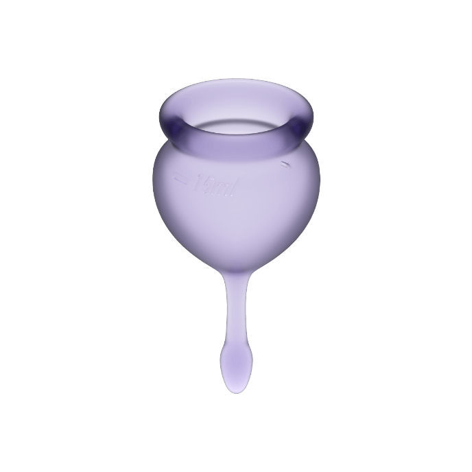 Copo Menstrual Satisfyer Feel Good Roxo 15+ 20 ml