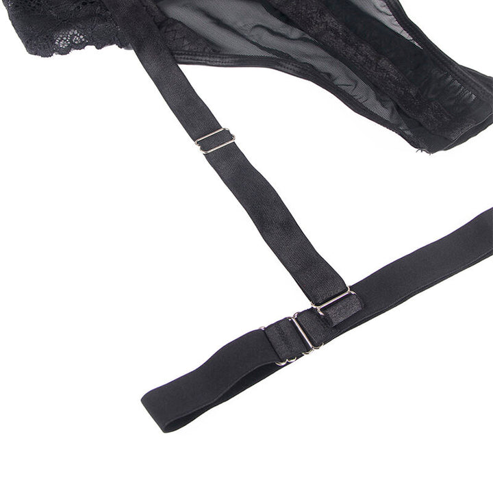 Corpete Subblime Garter Strap Preto