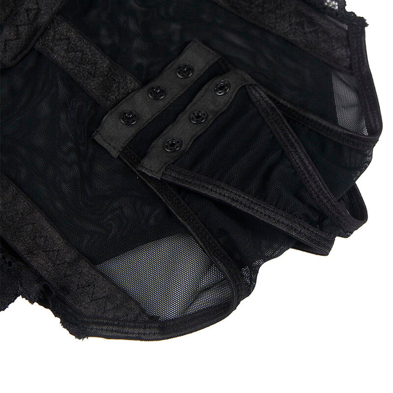 Corpete Subblime Garter Strap Preto