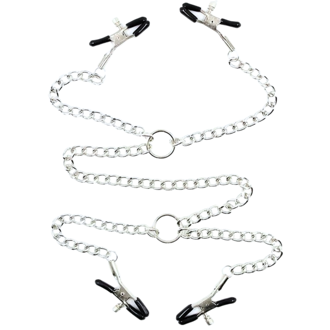 Corrente e Conjunto De 4 Pinças Ohmama