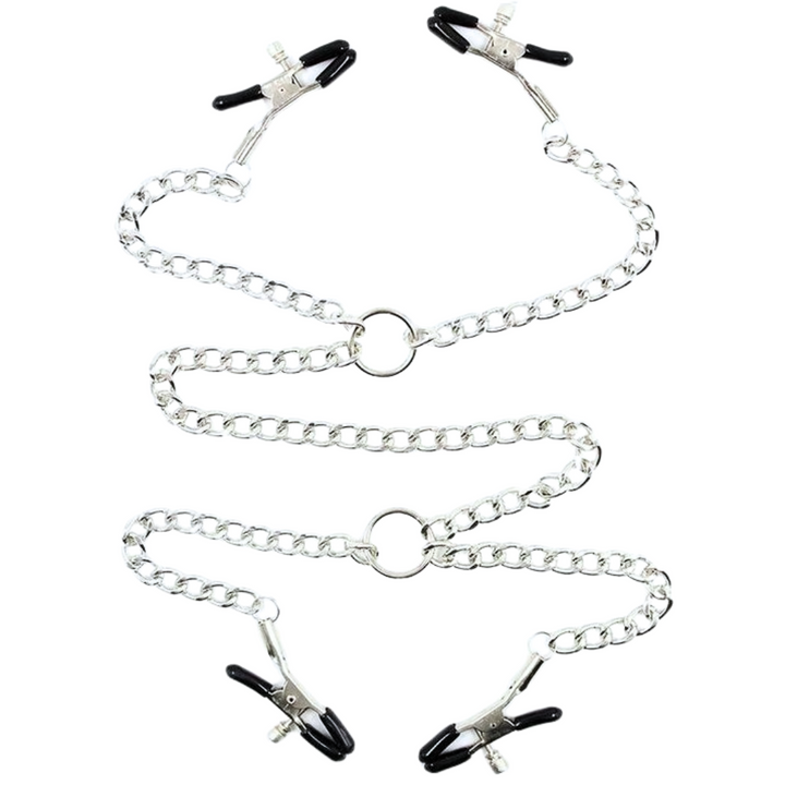 Corrente e Conjunto De 4 Pinças Ohmama