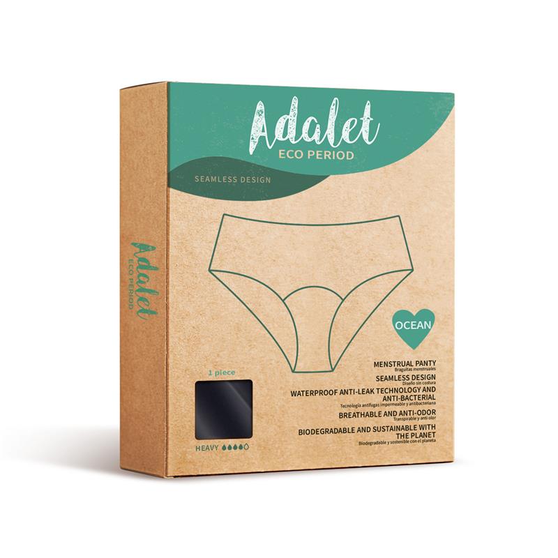 Cuecas Menstruais Eco Fluxo Intenso Adalet Ocean