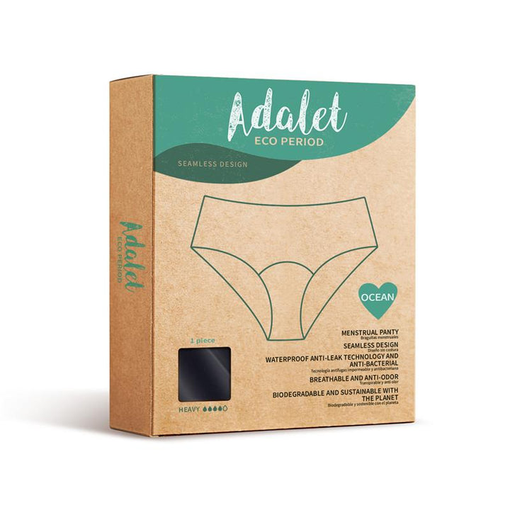 Cuecas Menstruais Eco Fluxo Intenso Adalet Ocean