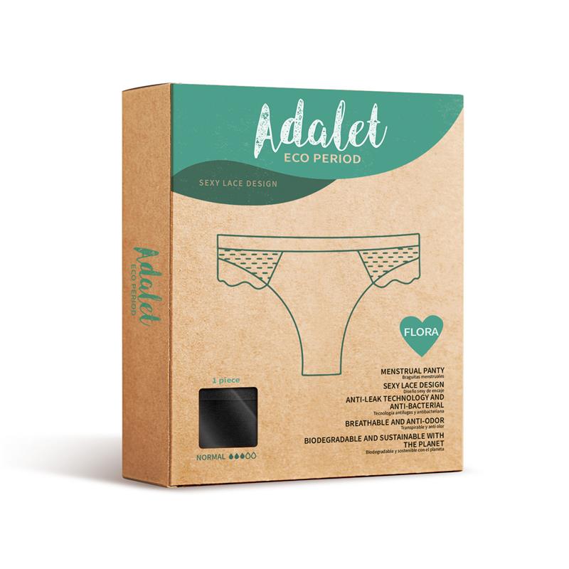 Cuecas Menstruais Eco Fluxo Normal Adalet Flora