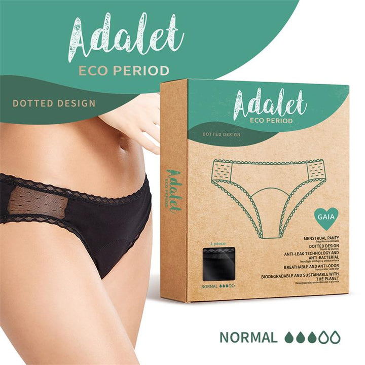 Cuecas Menstruais Eco Fluxo Normal Adalet Gaia