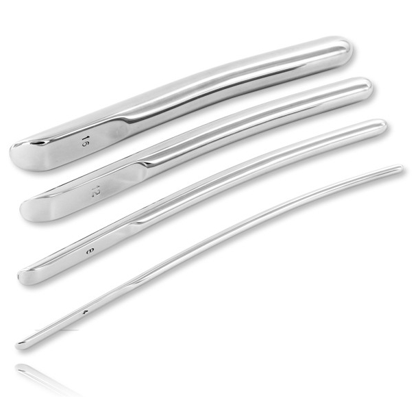 Dilatador Uretra Aço Inóxidável Metal Hard 4mm-9mm