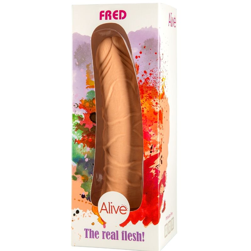 Dildo Alive Fred 17.5x4.7cm