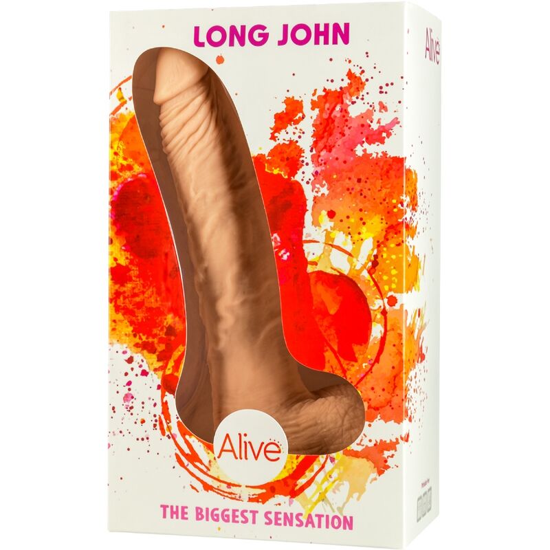 Dildo Alive Long John 17x4cm