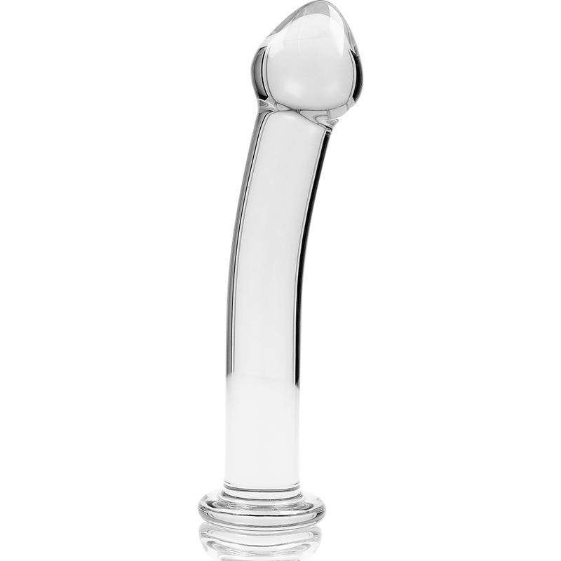 Dildo De Vidro Ibiza N11 Transparente 15x3.5cm