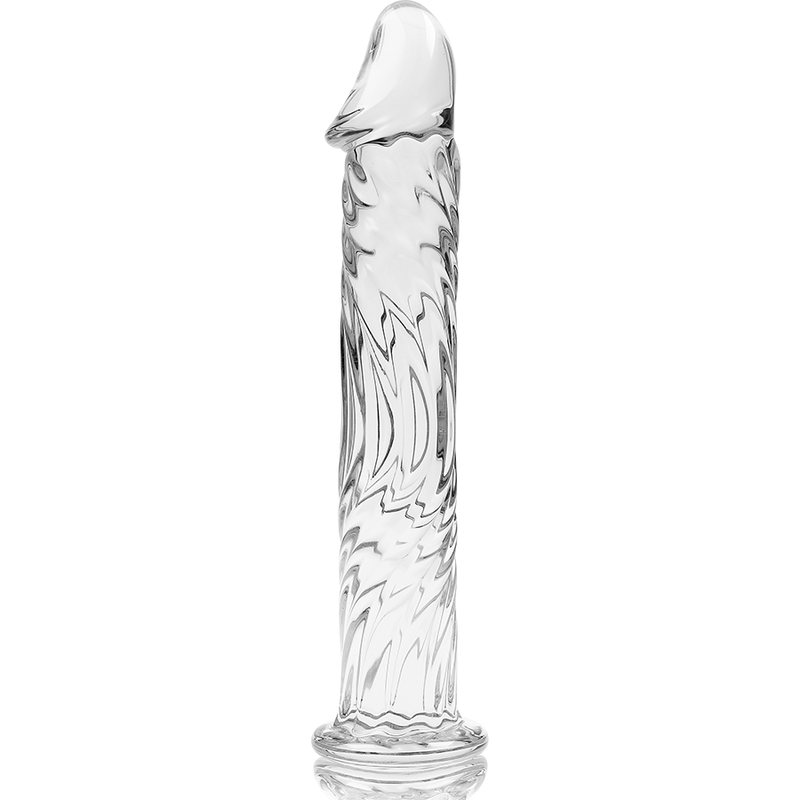 Dildo De Vidro Ibiza N12 Transparente 16x3.5cm