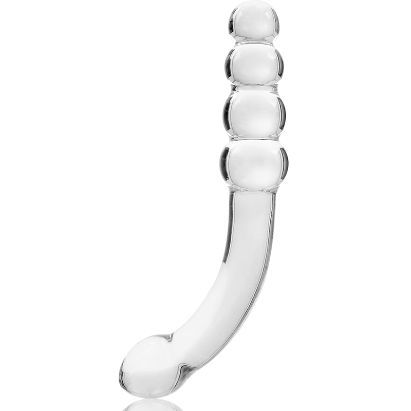 Dildo De Vidro Ibiza N14 Transparente 18.5x3cm