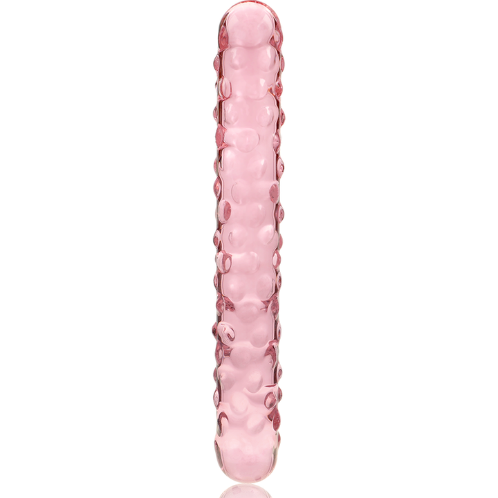 Dildo De Vidro Ibiza N15 Rosa 18.5x3cm