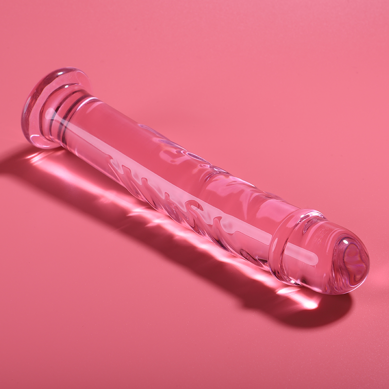Dildo De Vidro Ibiza N16 Rosa 18.5x3cm