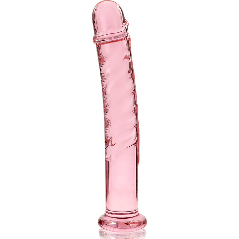 Dildo De Vidro Ibiza N16 Rosa 18.5x3cm