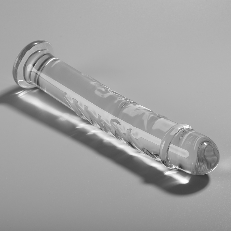 Dildo De Vidro Ibiza N16 Transparente 18.5x3cm