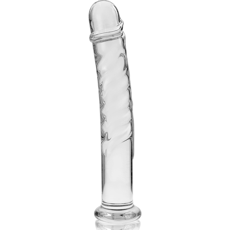Dildo De Vidro Ibiza N16 Transparente 18.5x3cm