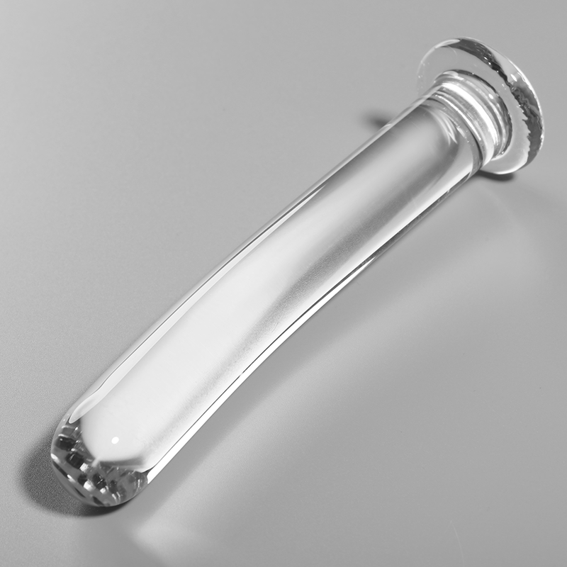 Dildo De Vidro Ibiza N17 Transparente 18.5x3cm