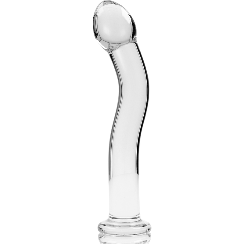 Dildo De Vidro Ibiza N18 Transparente 18.5x3.5cm