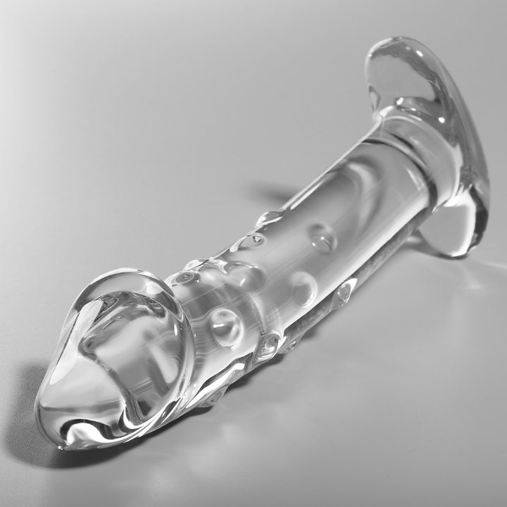Dildo De Vidro Ibiza N19 Transparente 18.5x4cm