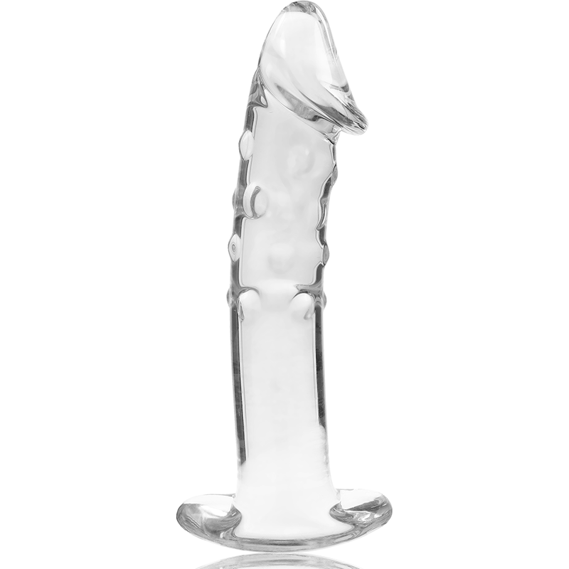 Dildo De Vidro Ibiza N19 Transparente 18.5x4cm