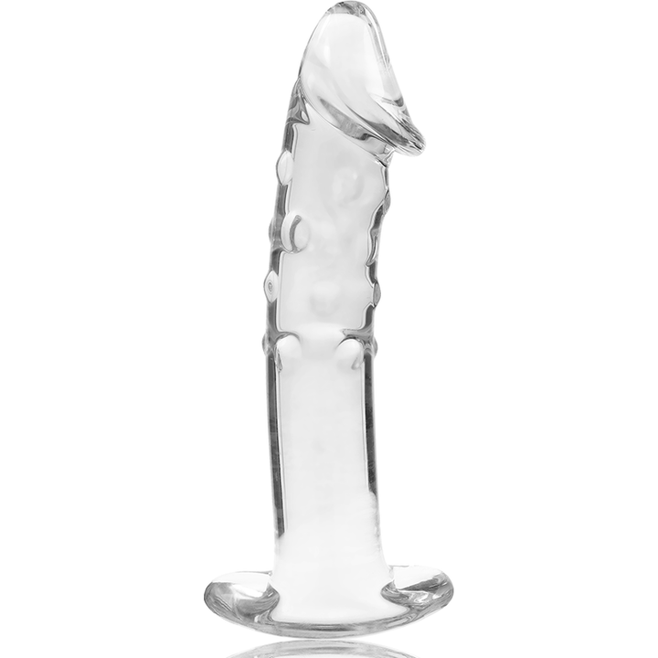 Dildo De Vidro Ibiza N19 Transparente 18.5x4cm