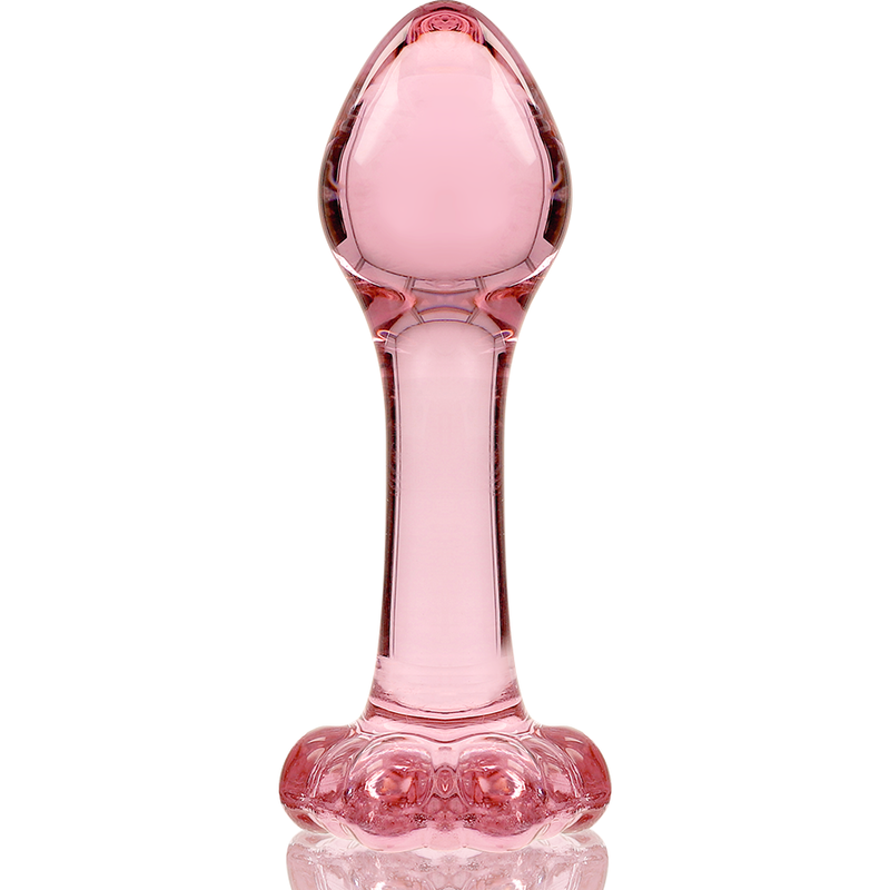 Dildo De Vidro Ibiza N2 Rosa 9.5x3.5cm