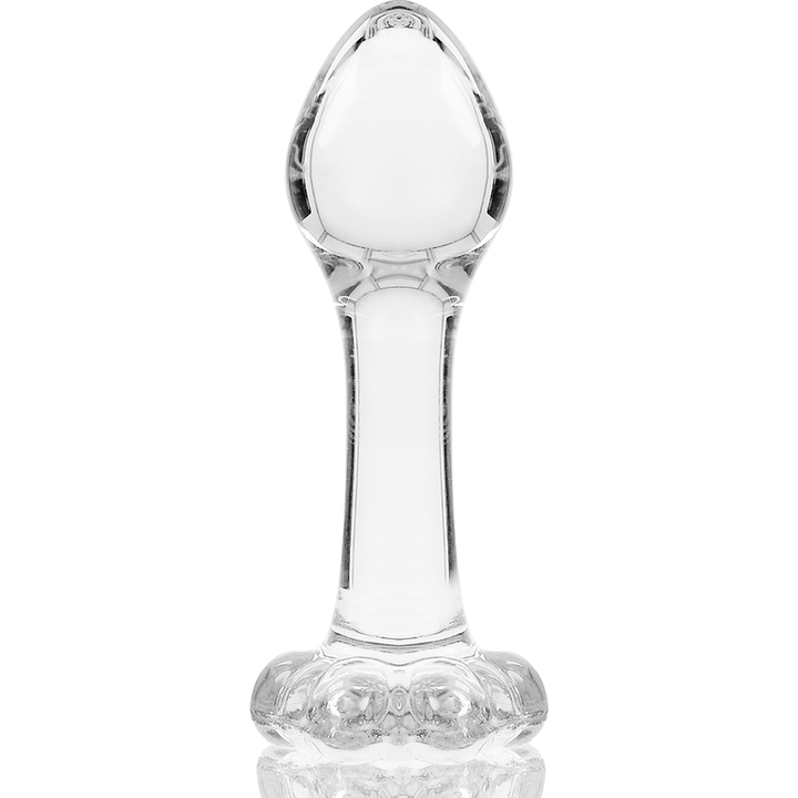 Dildo De Vidro Ibiza N2 Transparente 9.5x3.5cm