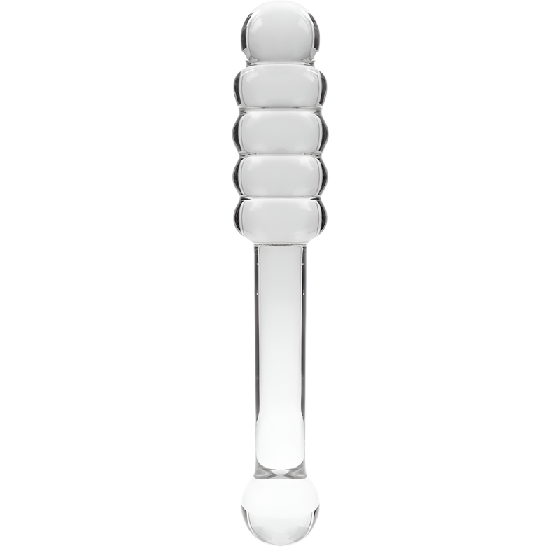 Dildo De Vidro Ibiza N20 Transparente 20.5x3cm