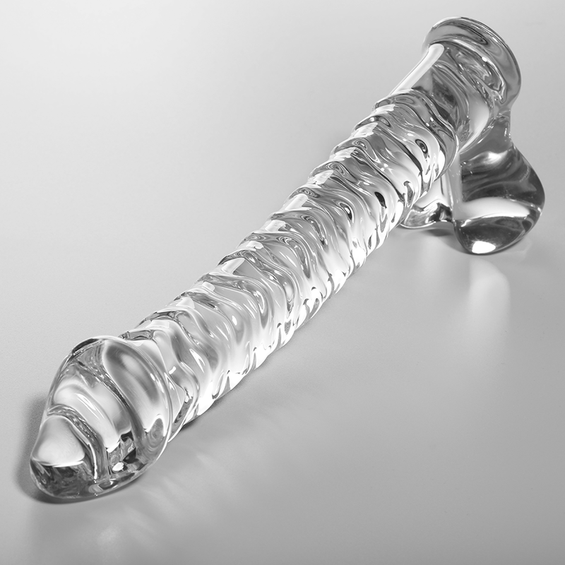 Dildo De Vidro Ibiza N23 Transparente 21.5x4cm