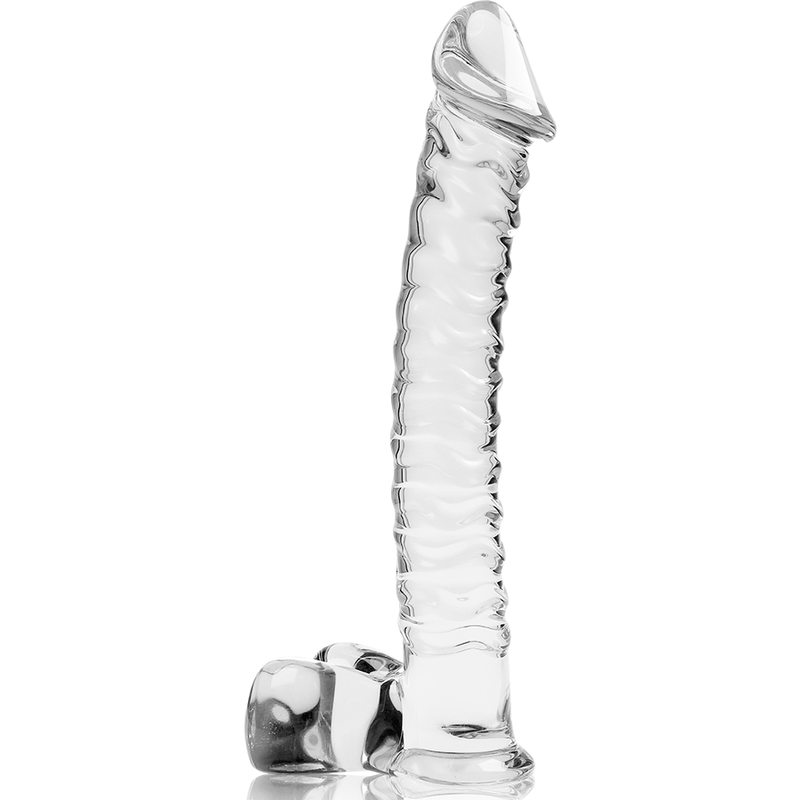 Dildo De Vidro Ibiza N23 Transparente 21.5x4cm