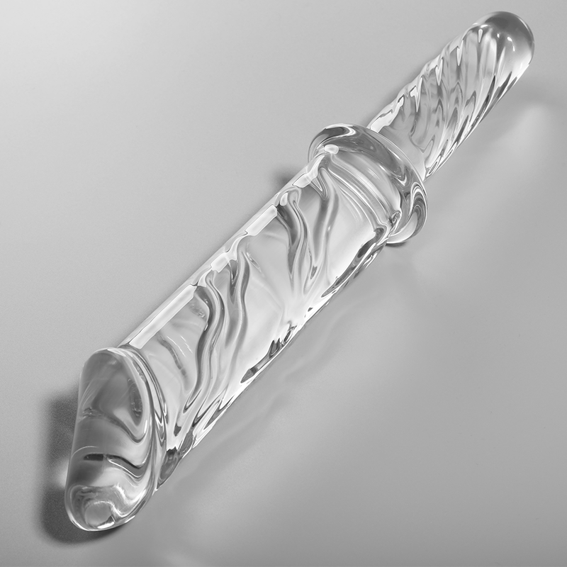 Dildo De Vidro Ibiza N24 Transparente 28.5x5cm