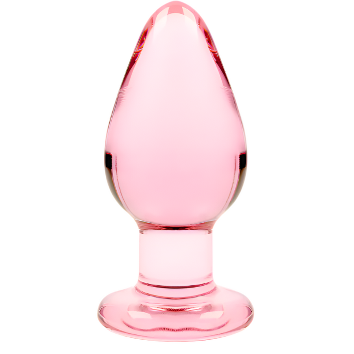 Dildo De Vidro Ibiza N3 Rosa 9.5x5cm
