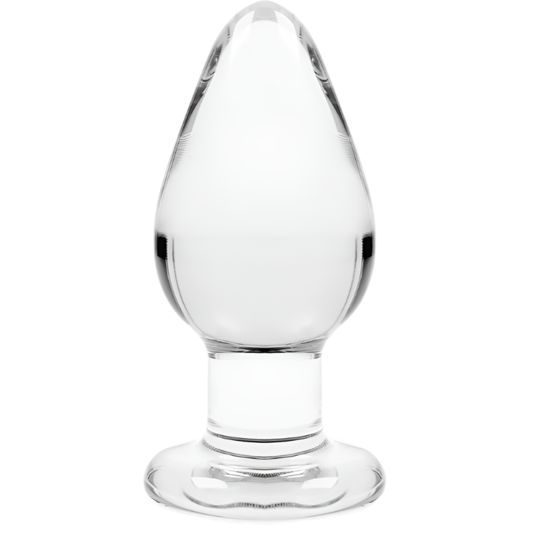 Dildo De Vidro Ibiza N3 Transparente 9.5x5cm
