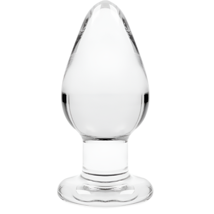 Dildo De Vidro Ibiza N3 Transparente 9.5x5cm