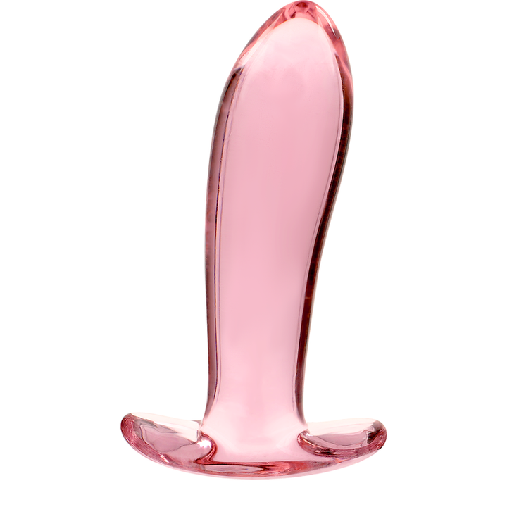 Dildo De Vidro Ibiza N5 Rosa 11x3.5cm