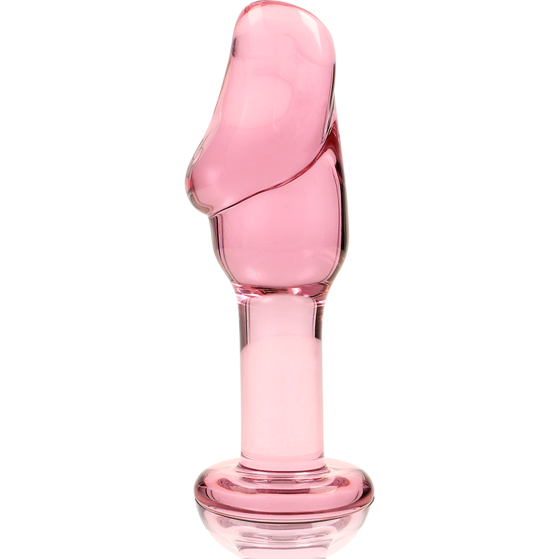 Dildo De Vidro Ibiza N6 Rosa 11.5x4cm