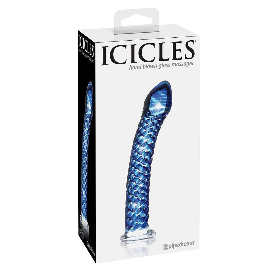 Dildo De Vidro Icicles N29 17x3cm