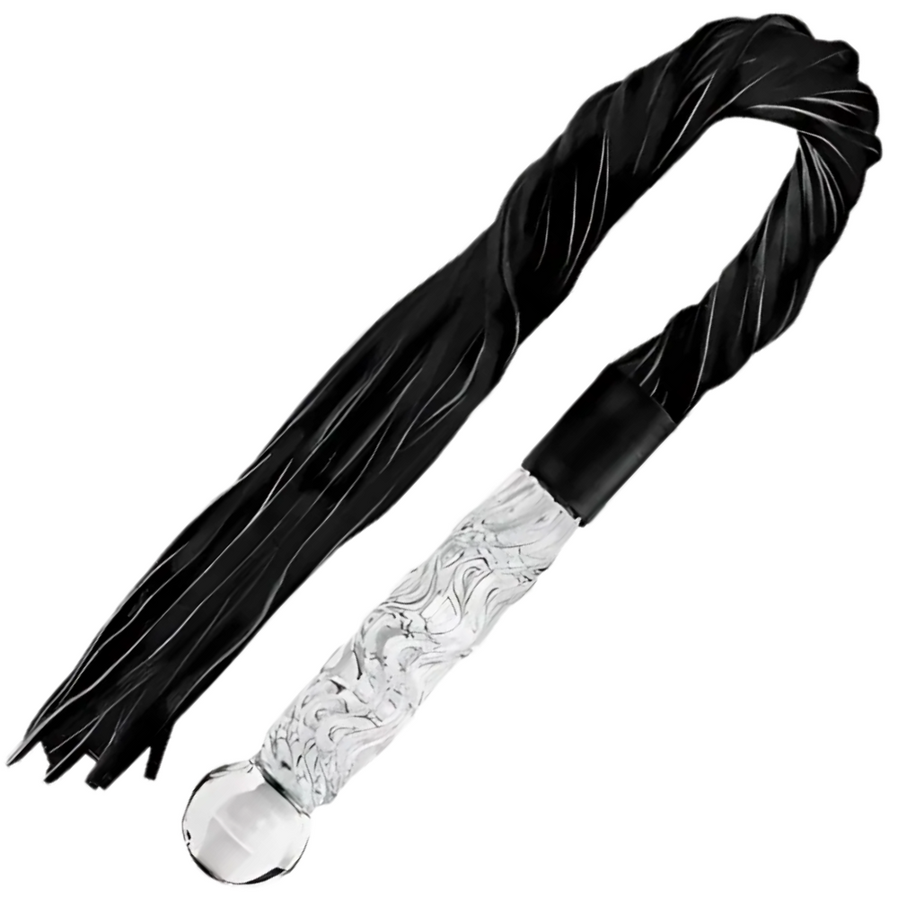 Dildo De Vidro Icicles N38 Flagelo 17x4cm