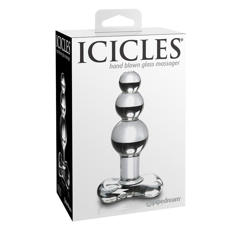Dildo De Vidro Icicles N47 14.5x3.5cm