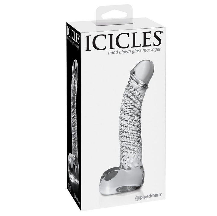 Dildo De Vidro Icicles N61 12.5x3cm