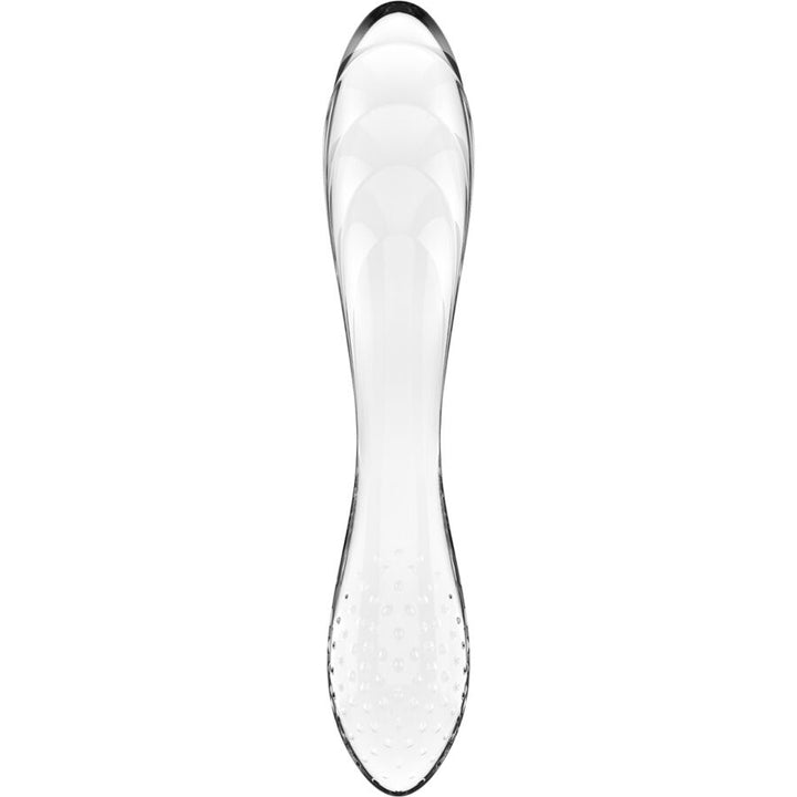 Dildo De Vidro Satisfyer Dazzling Crystal Transparente 18x3.5cm