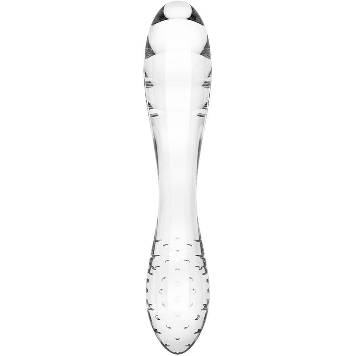 Dildo De Vidro Satisfyer Dazzling Crystal Transparente 18x3.5cm