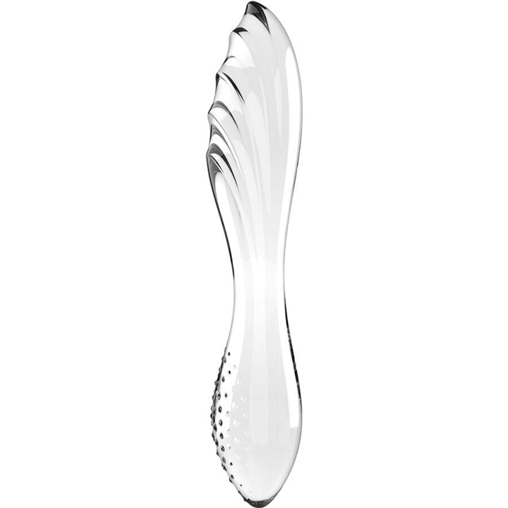Dildo De Vidro Satisfyer Dazzling Crystal Transparente 18x3.5cm