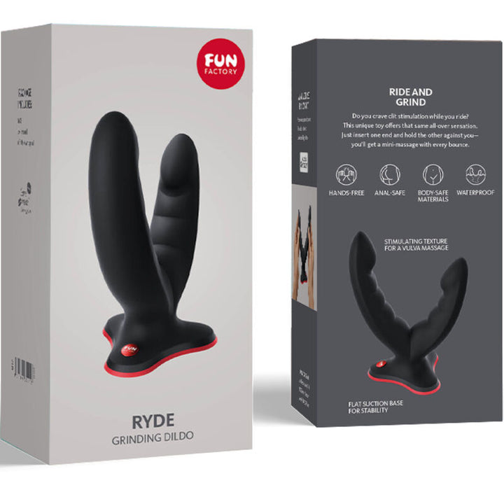 Dildo Duplo Fun Factory Ryde Preto